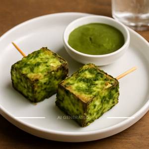 Pudina Paneer Tikka (Pack of 2)                                        