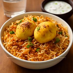 Egg biryani