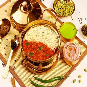 Rajma & Chawal Plate