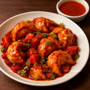 Chilli Momos  [Chicken] 