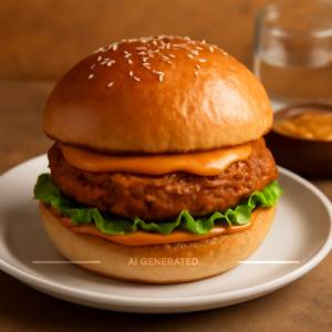 Chicken Makhani Burger