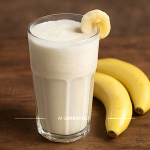 Banana milkshake