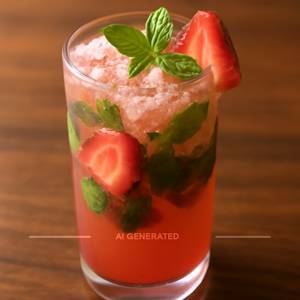Strawberry mojito