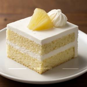 Eggless Pineapple Pastry