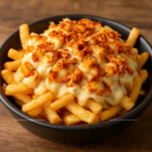 Tandoori cheese loaded fries