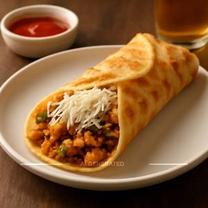 Veg Cheese Frankie   