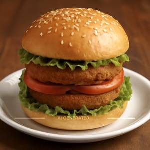 Double patty burger