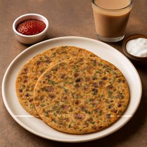 2 multigrain veg parantha
