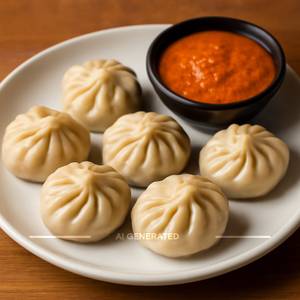 Buff 6 Piece Momos                             