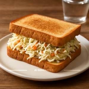 Coleslaw Sandwich