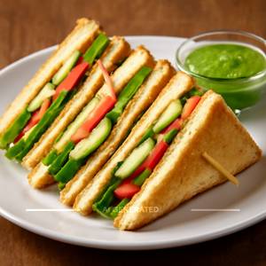 Veg Club Sandwich
