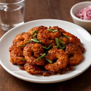 Ginger prawns