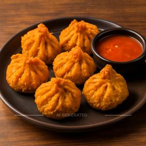 Paneer kurkure momos [6 pieces]