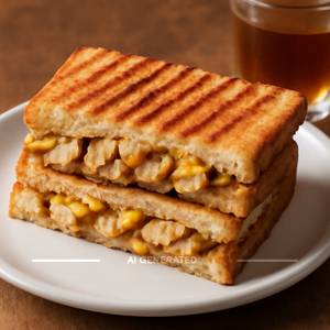 Grilled Chicken Cheese Sandwich
