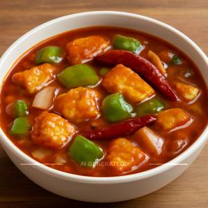 Chilly Paneer gravy