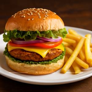Veg Cheese Burger