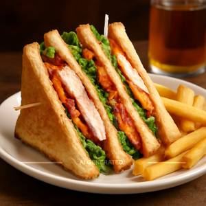 Indo-Euro Chicken Sandwich