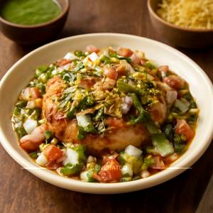 Aloo Tikki Chaat