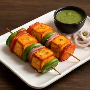 Paneer Tikka Shashlik (Pack of 2)                     