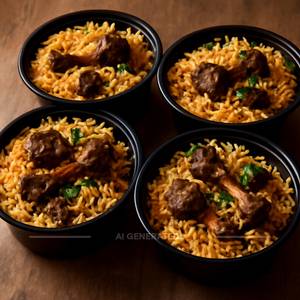 Mutton Dum Biryani (Pack of 4)                            