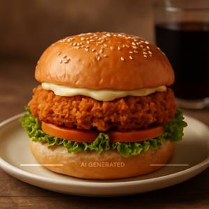 Veg. Kurkure Burger