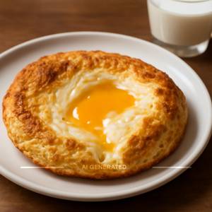 Half boiled omelette