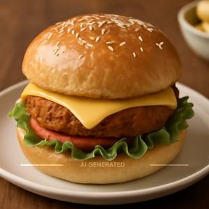 Veg. Cheese Burger