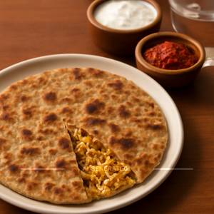 Paneer Pyaaz Paratha