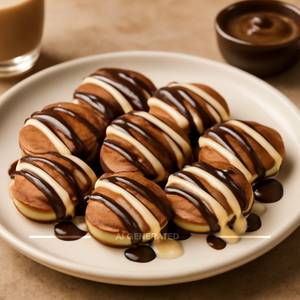 Dark and white [pancakes]