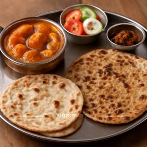 Shahi Dum Aloo Thali