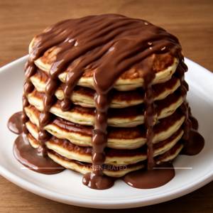 Naked Nutella Pancakes (8 Pcs)