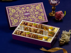 Asha 102 Kaju Badam Mix Sweet 500Gms