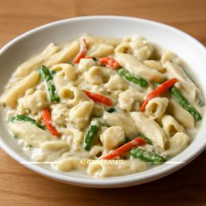 White souse pasta