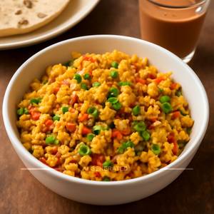 Anda Bhurji With 2 Tandoori Roti