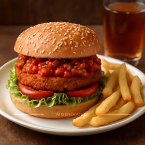 Veg Chilli Burger