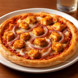 Paneer Onion Pizza