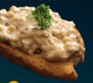 Cheesy Mushroom Delight Bruschetta