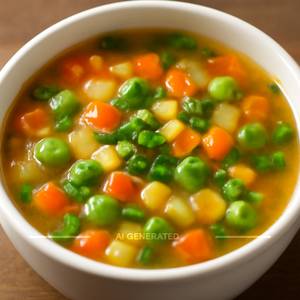 Mixed vegetable soup