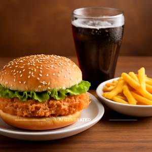Chicken Zinger + French + Soft Drink
