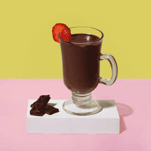 Strawberry Hot Chocolate