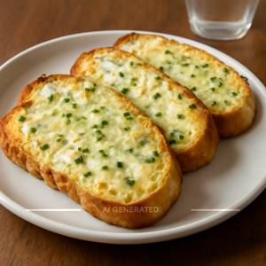 Cheese garlic bread