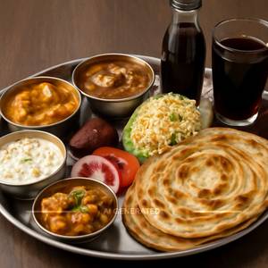 Deepak Special Thali with Coldrink