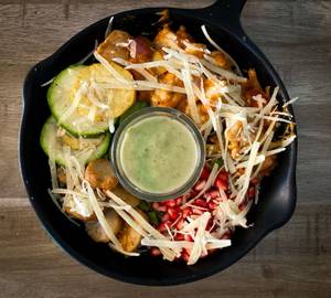 Chicken Tikka And Parmesan Cheese Salad