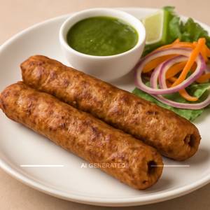 Chicken Seekh Kabab (Pack of 2)                            