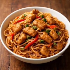 Chicken chopper noodles