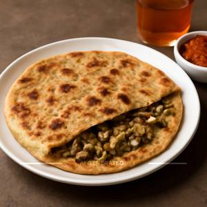 Mushroom Paratha