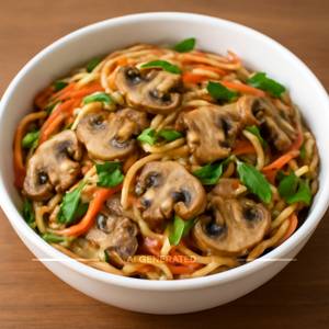 Veg Mushroom Noodles