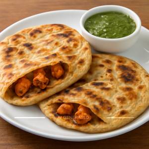 Chicken paratha 2pcs