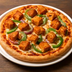 Paneer Tikka Pizza