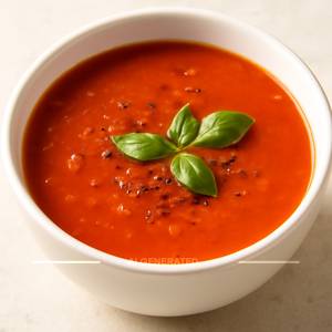 Tomato Soup Half